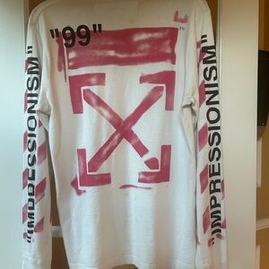 Off-WHITE "IMPRESSIONISM Long Sleeve Tee